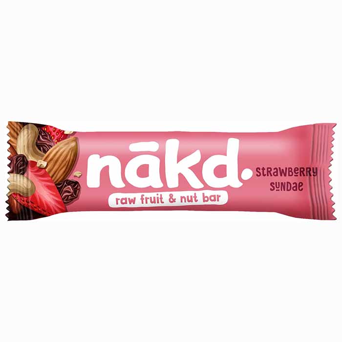 Nakd - Strawberry Sundae Multi, 35g