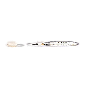 Nano-b - Silver Toothbrush Crystal Handle