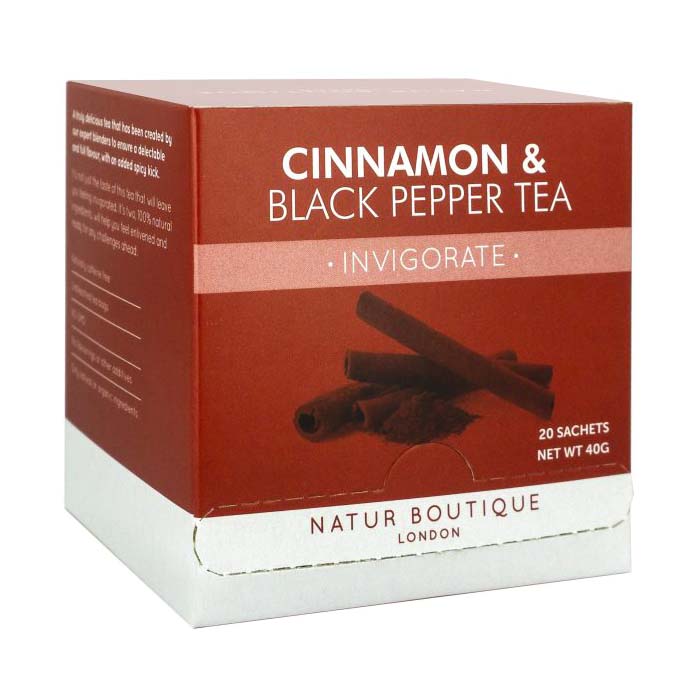 Natur Boutique - Cinnamon Tea with Black Pepper, 20 Sachets