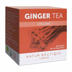 Natur Boutique - Organic Ginger Tea, 20 Sachets