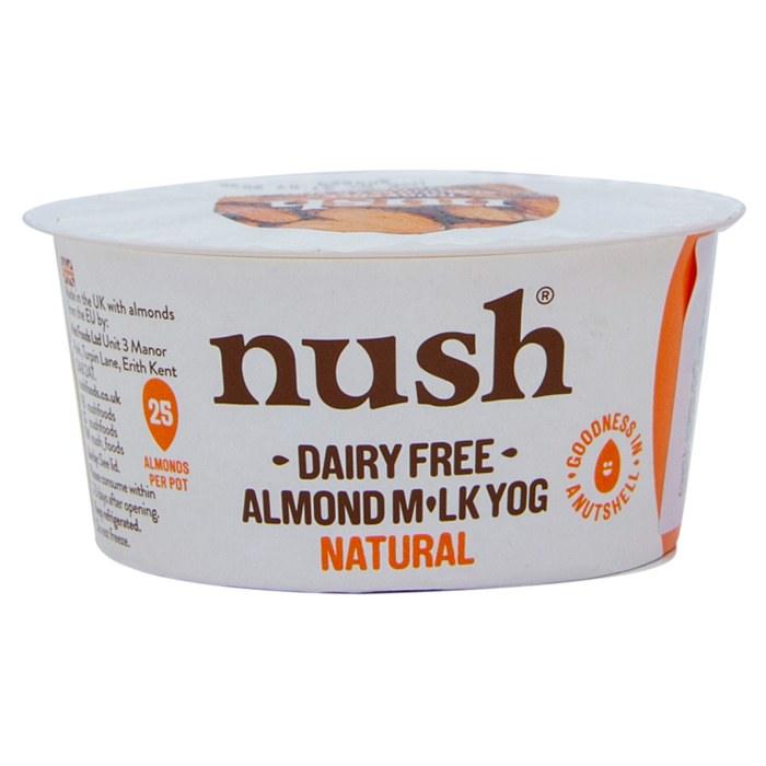 Nush - Natural Almond Yoghurt 120g - front
