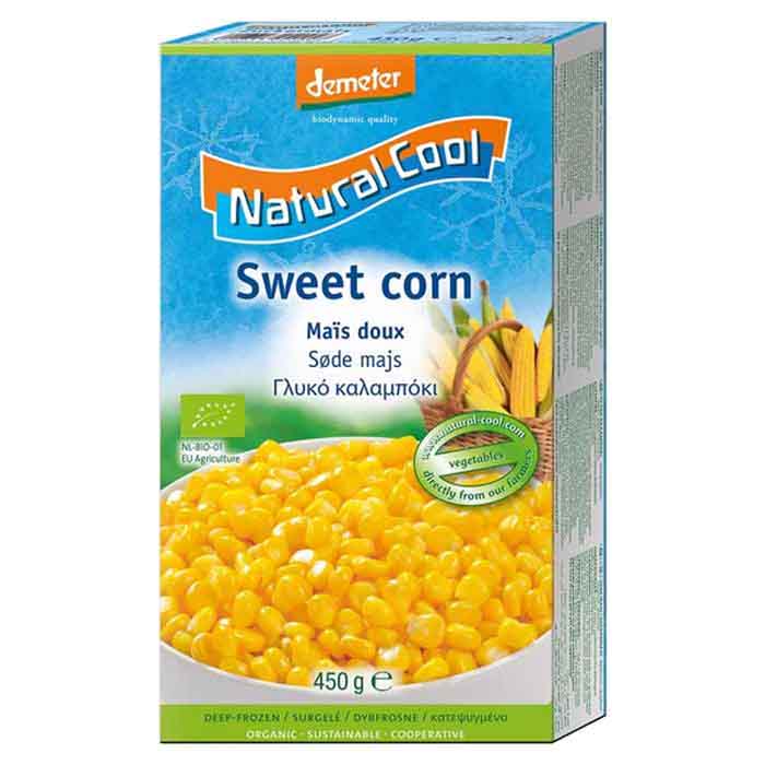 Natural Cool - NaturalCool Organic Sweetcorn, 450g