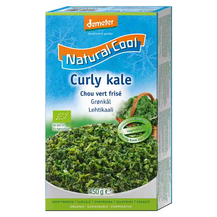 Natural Cool - Organic Curly Kale, 450g