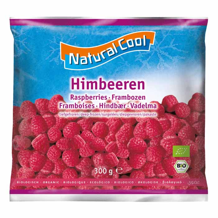Natural Cool - Organic Raspberries, 300g