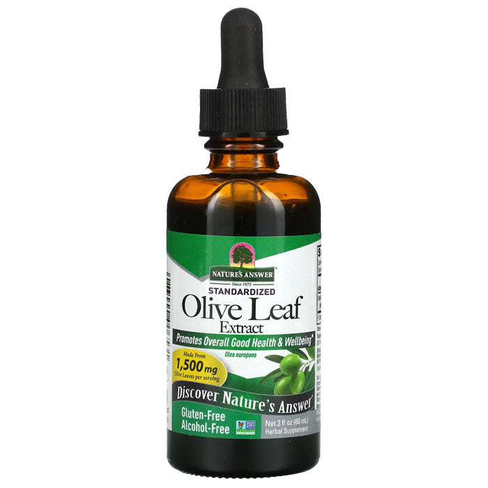 Nature's Answer - Olive Leaf Extract Alcohol-Free, 60ml