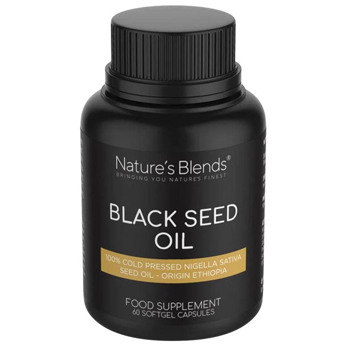 Nature's Blends - Virgin Black Seed Oil, 60 Capsules
