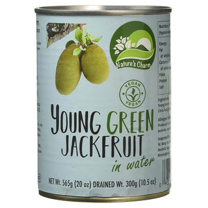 Nature's Charm - Young Green Jackfruit In Water, 565g