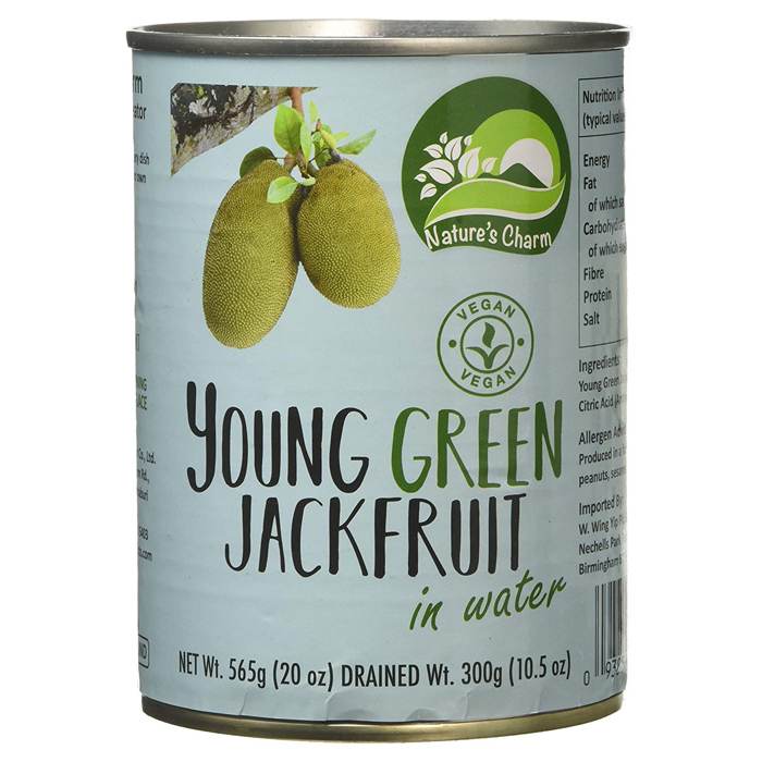 Nature's Charm - Young Green Jackfruit In Water, 565g