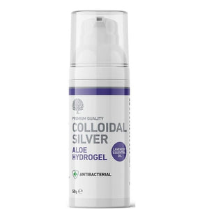Nature's Greatest Secret - Colloidal Silver Aloe Hydrogel with Lavender | Multiple Sizes