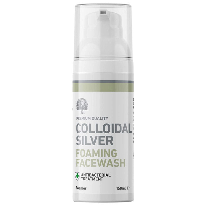 Nature's Greatest Secret - Colloidal Silver Antibacterial Foaming Facewash (Fragrance Free), 150ml