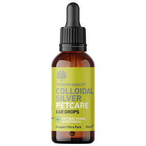 Nature's Greatest Secret - Colloidal Silver Ear Drops With Essential Oils For Pets, 30ml