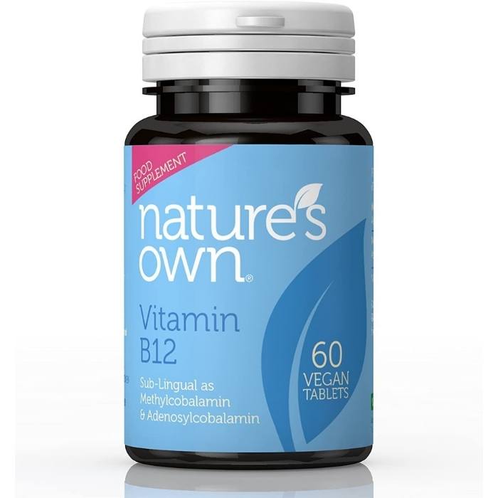 Natures Own - Vitamin B12, 60 Tablets - front