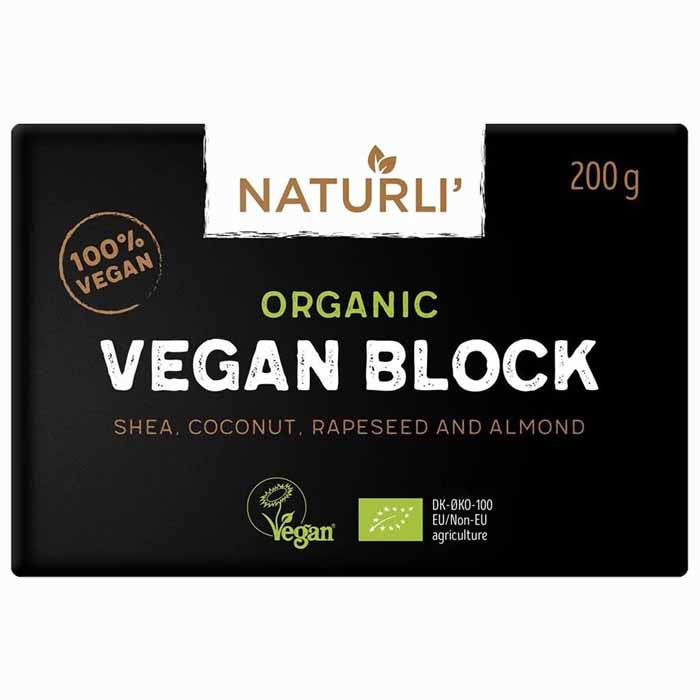 Naturli - Organic Vegan Butter Block, 200g