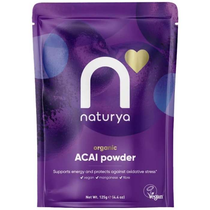 Naturya - Organic Acai Powder, 125g - front