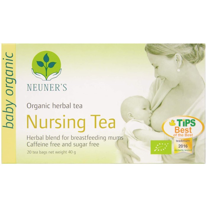 Neuner's - Organic Nursing Tea, 20 bags