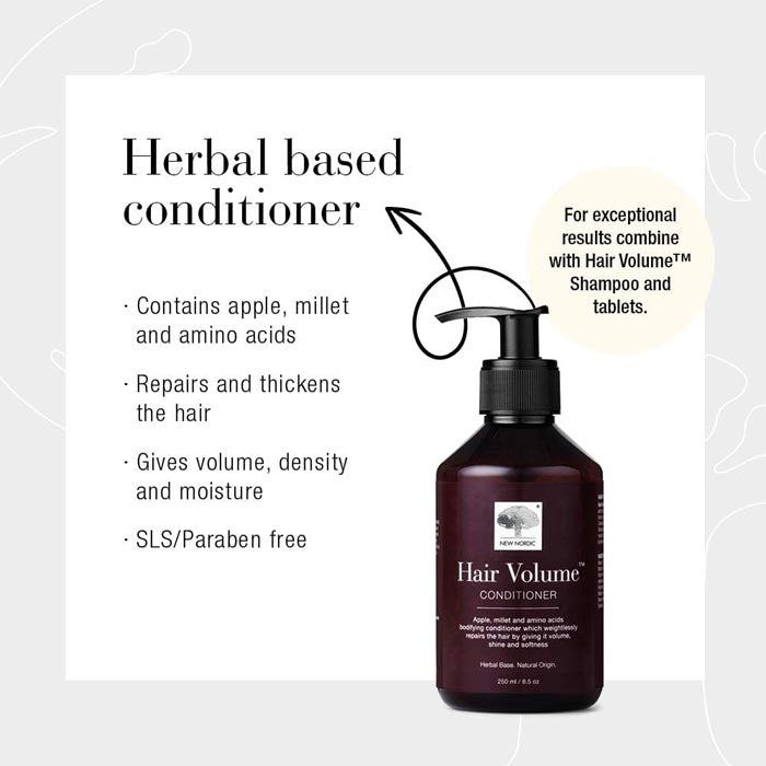 New Nordic - Hair Volume Conditioner, 250ml - back