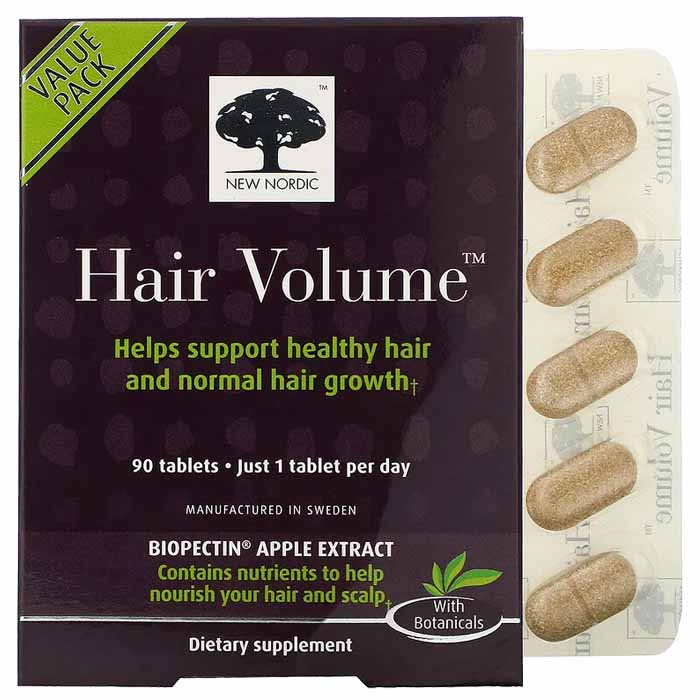 New Nordic - Hair Volume Tablets ,90 Tablets