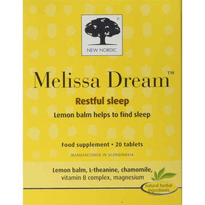 New Nordic - Melissa Dream Lemon Balm Sleep Aid | Multiple Sizes - PlantX UK