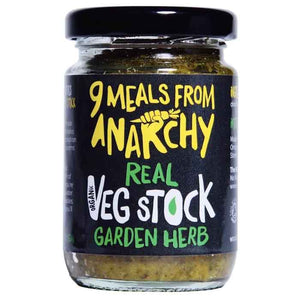 Nine Meals from Anarchy - Garden Herb Real Vegetable Stock, 105g