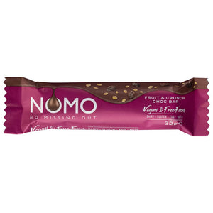 Nomo - Fruit & Crunch Choc Bar, 32g | Multiple Options