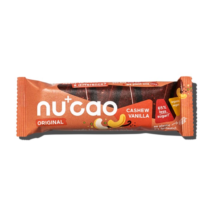 Nucao - Organic Vegan Chocolate Original Cashew Vanilla, 40g