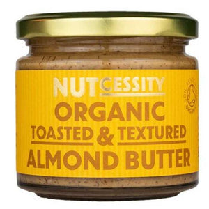 Nutcessity - Organic Toasted & Textured Nut Butters, 180g | Multiple Flavours