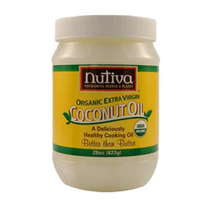 Nutiva - Organic Extra Virgin Coconut Oil, 823g