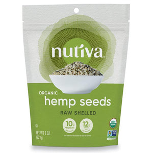 Nutiva - Organic Raw Shelled Hempseed, 227g