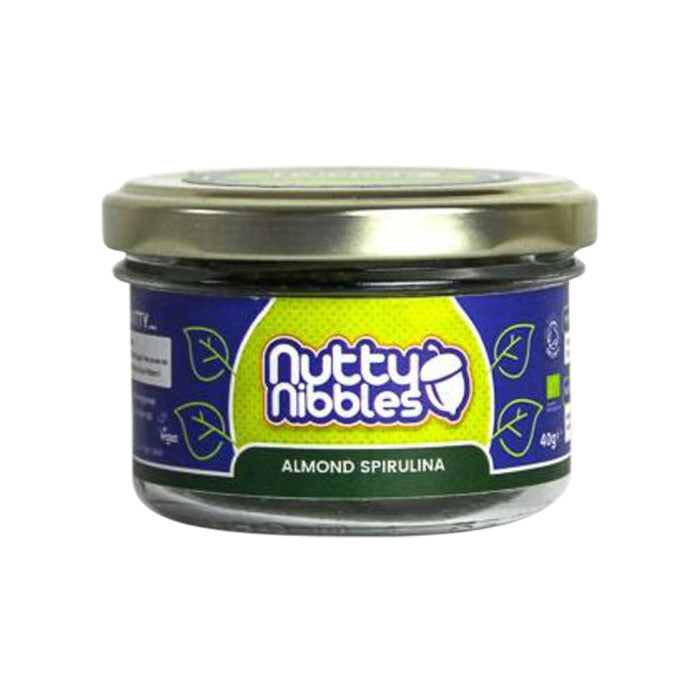 Nutty Nibbles - Vegan Energy Balls - Almond Spirulina, 40g