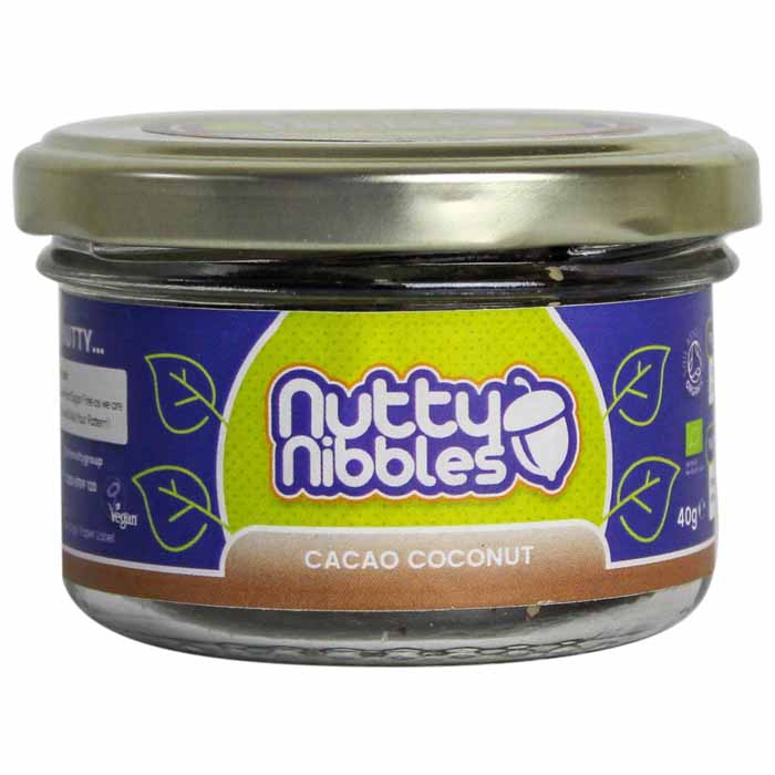 Nutty Nibbles - Vegan Energy Balls - Cacao Coconut, 40g