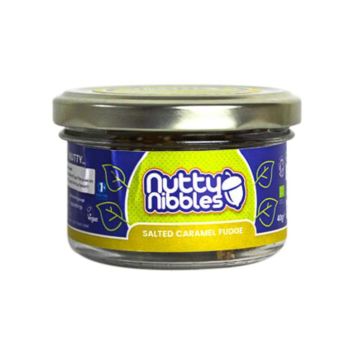 Nutty Nibbles - Vegan Energy Balls - Salted Caramel Fudge, 40g