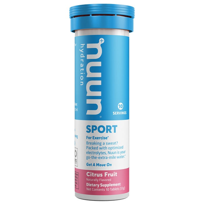 Nuun - Sport Active Hydration with Electrolytes, Citrus Fruit 10 Tablets