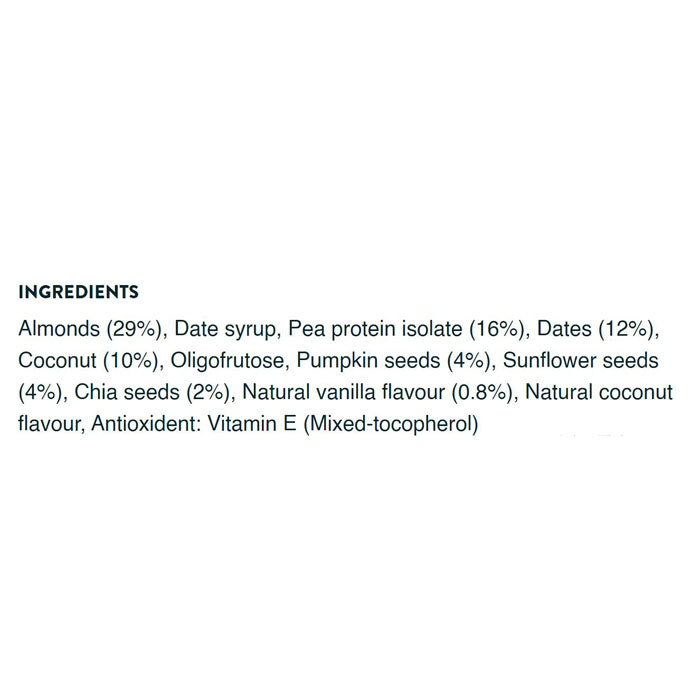 Nuzest - Clean Lean Protein Bar - Almond & Vanilla, 55g - back