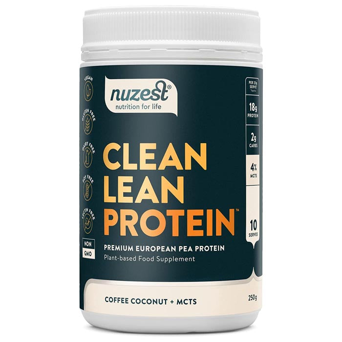 Nuzest - Clean Lean Protein Coconut Coffee & MCTs ,250g