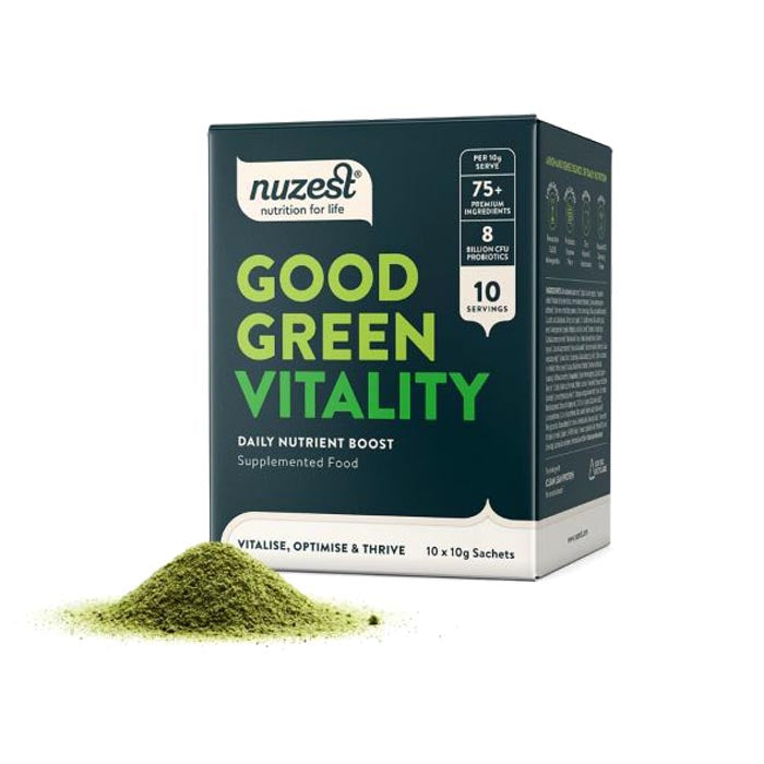 Nuzest - Good Green Vitality ,Sachets Box - 10x10g