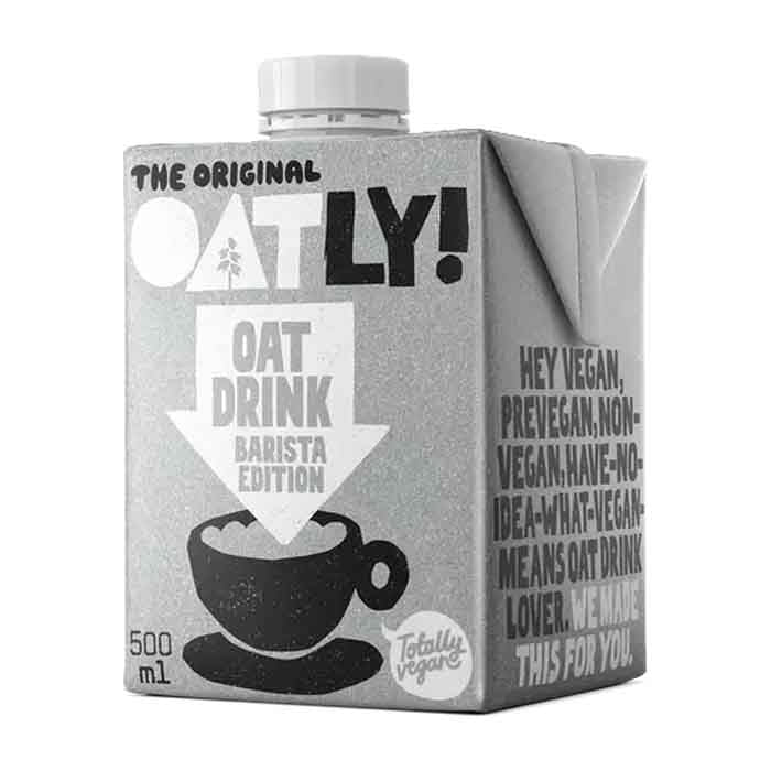 Oatly - The Original Barista Edition Oat Drink, 500ml  Pack of 10