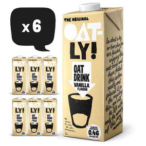 Oatly - Vanilla Oat Milk Drink, 1L | Pack of 6
