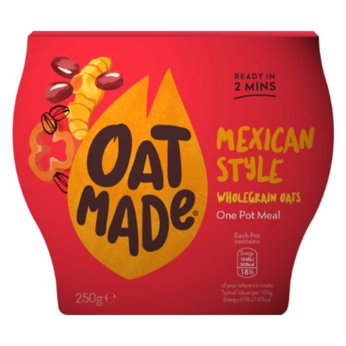 Oatmade - Mexican Style One Pot Meal, 250g - front