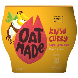 Oatmade - Wholegrain Oats Katsu Curry Pot, 250g