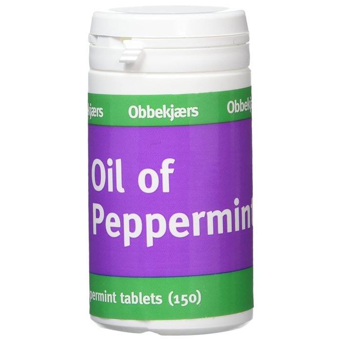 Obbekjaers - Peppermint Tablets 17.2mg, 150 Tablets