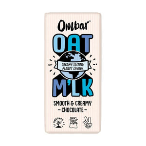 Ombar - Oat Milk Chocolate Bars, 70g | Pack of 10 | Multiple Flavours
