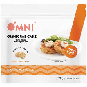 OmniFoods - Omnicrab Cake, 150g