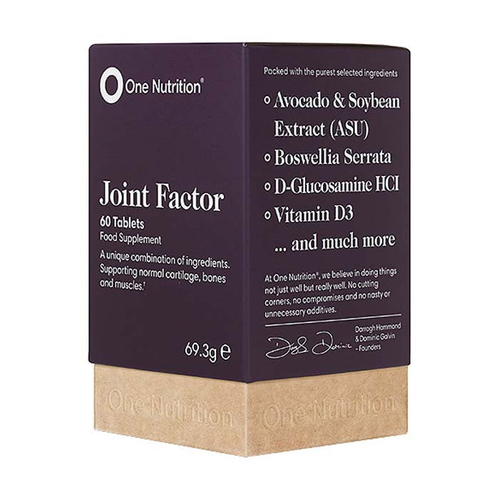 One Nutrition - Joint Factor, 60 Capsules - back