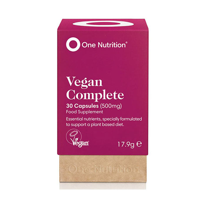 One Nutrition - Vegan Complete 500mg, 30 Capsules