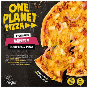 One Planet Pizza - Hawaiian Plant Based Pizza, 350g