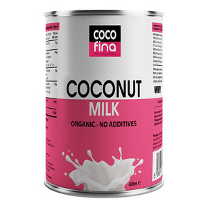 Cocofina - Organic Coconut Milk (Regular & Light), 400ml