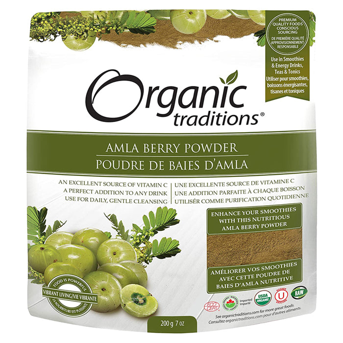 Organic Traditions - Organic Amla Berry Powder, 200g