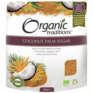 Organic Traditions - Organic Coconut Palm Sugar, 200g