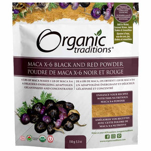 Organic Traditions - Organic Maca X-6 Powder, 150g