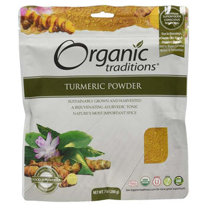 Organic Traditions - Organic Turmeric Powder, 200g